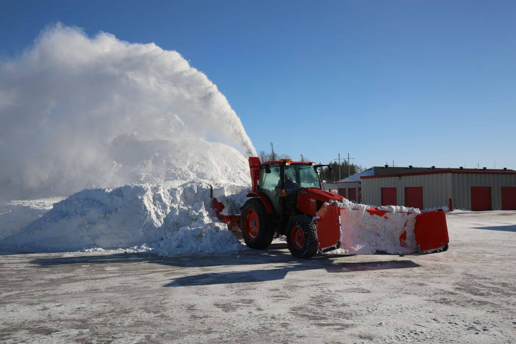 Snow Removal Equipment Storage Ottawa
